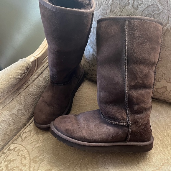 Classic Ugg boots Chocolate Brown Size 4 - Picture 4 of 4